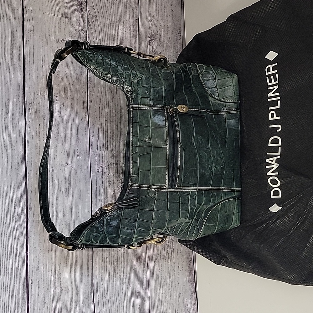 Donald J Pilner Crocodile Leather Purse